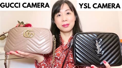 is gucci or ysl more expensive|YSL camera bag vs Gucci.